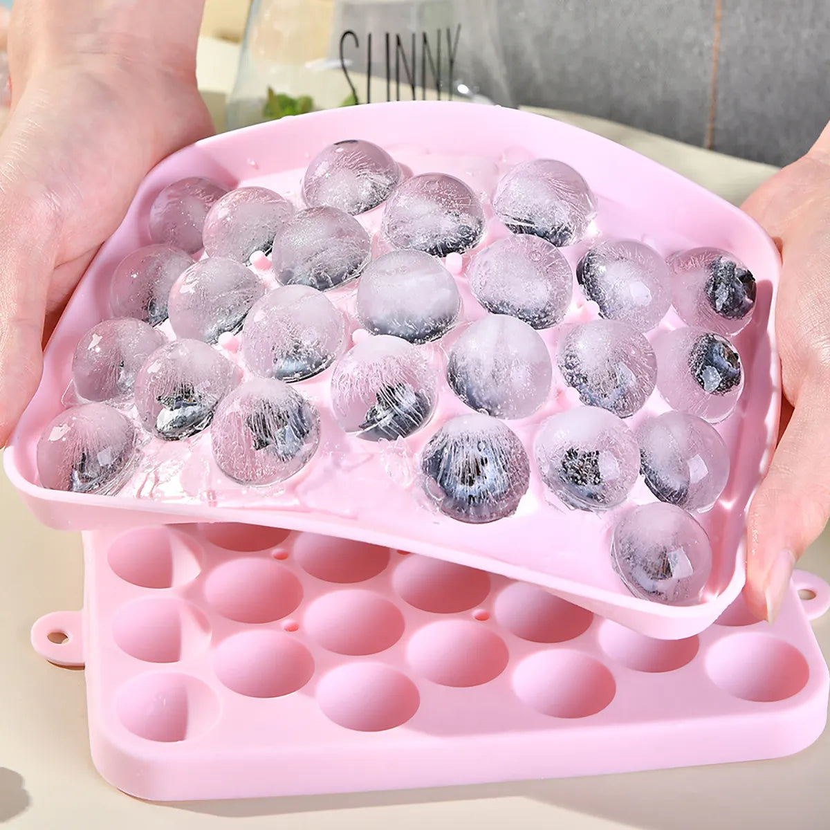 Grids Silicone Ice Grid Ball