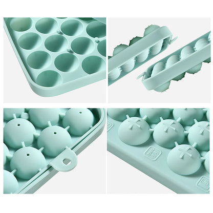 Grids Silicone Ice Grid Ball