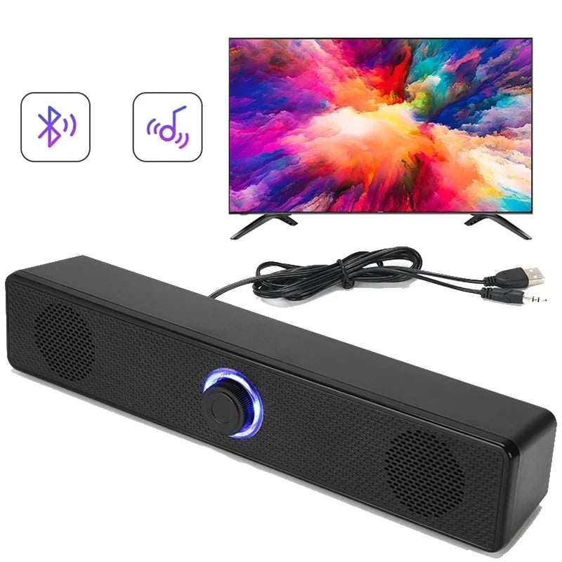 Wired and Wireless Bluetooth Speaker